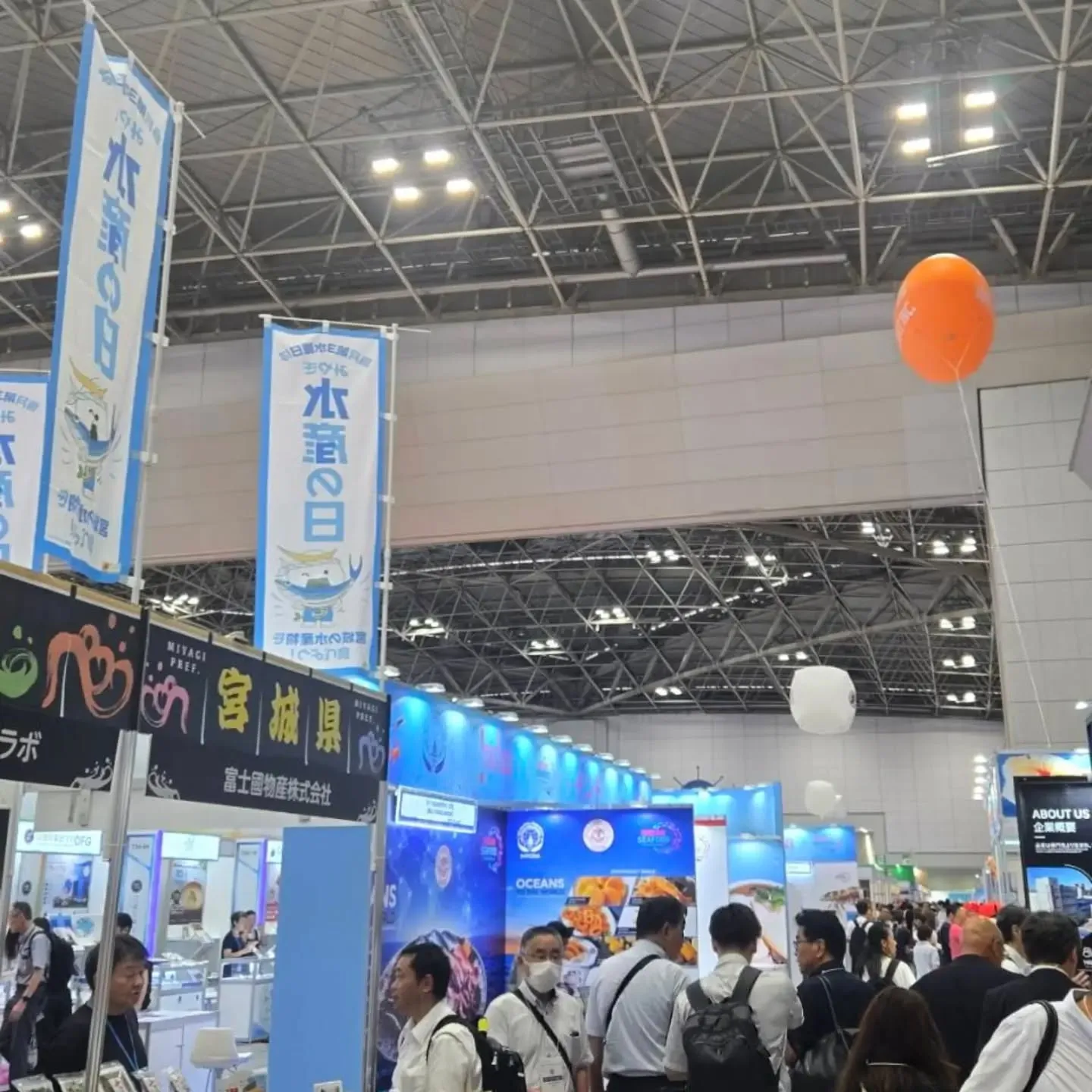 🐟 本日、東京ビッグサイトで開催中！ 🐟